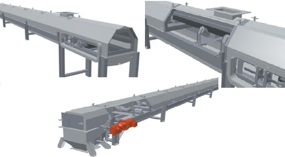 Modular Belt Conveyor Typical Design