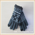 men warm winter touch screen knitting gloves