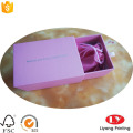 Stamping Sliding Paper Box with Pouch Inside