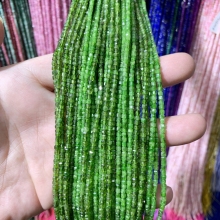 Natural Diopside Tanzanite Tourmaline Square Beads for Jewelry Making