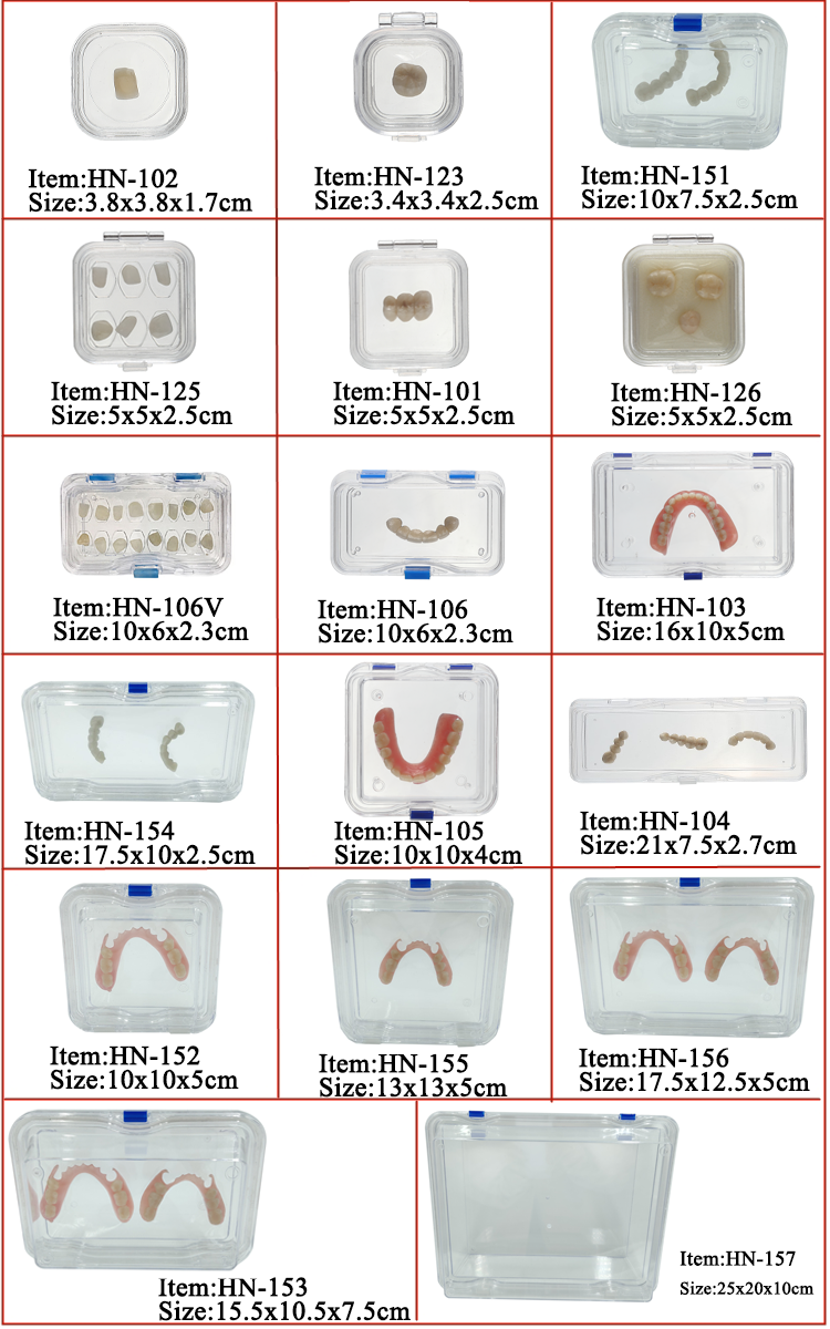 New Material Orthodontic Aligners Box Dental Retainer Box