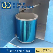 Kitchen Cabinet Round Plastic Waste Bin Manufacture