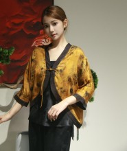 mid arm length blouse