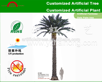 Artificial Formosa(Taiwan) date palm Tree/artificial outdoor palm trees/decorative date palm tree