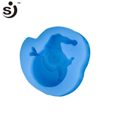 Super Quality Silicone Jelly Cake Mould Snowman Cake Decorating Accessories 3d Molds Cake