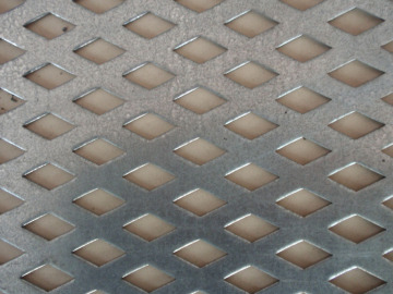 Round hole perforated stainless steel plate