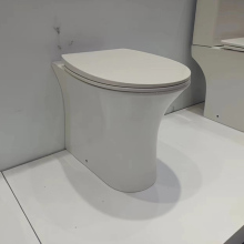 Home Bathroom P-trap Dual Flush Close-coupled WC Toilet Sanitary Ware