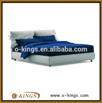 Modern double bed design furniture