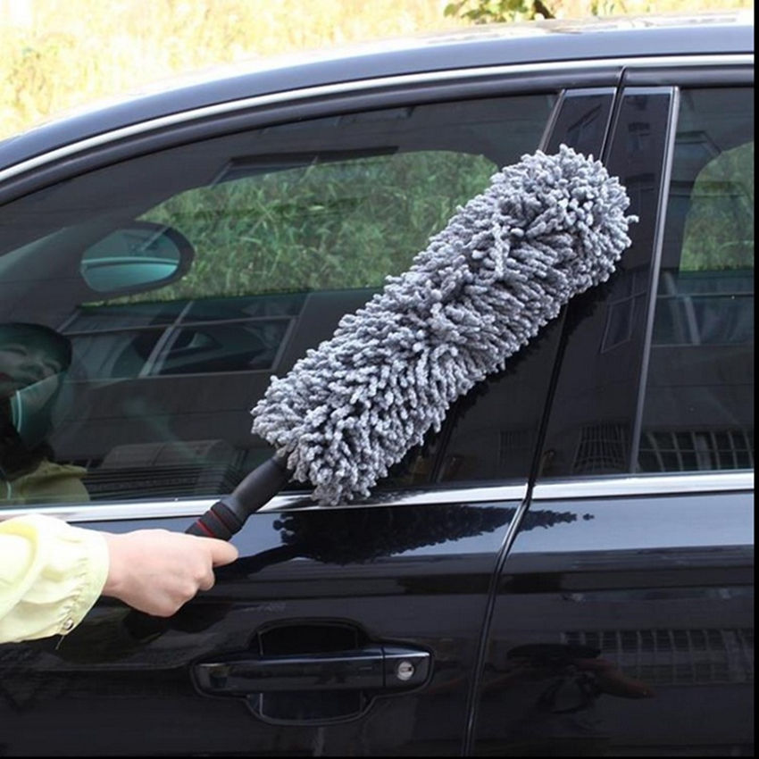 Car Microfiber Duster Cleaning Cloth car Care Clean Brush Dusting Tool Microfibre Wax Polishing Detailing Towels Washing Cloths