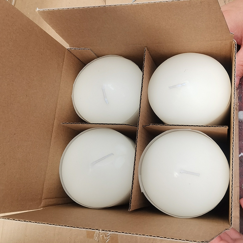 Колер колеру слановай косці свечкі белая вялікая свечка слупа