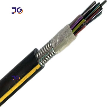 overhead G652D 144 cores GYTS fiber optic cable