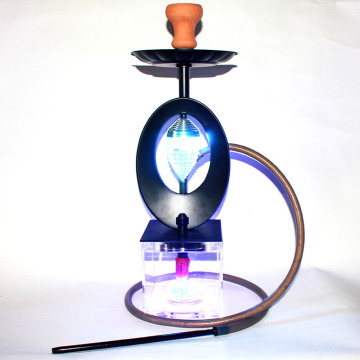 Woyu wholesale acryl hookah led light shisha for bar