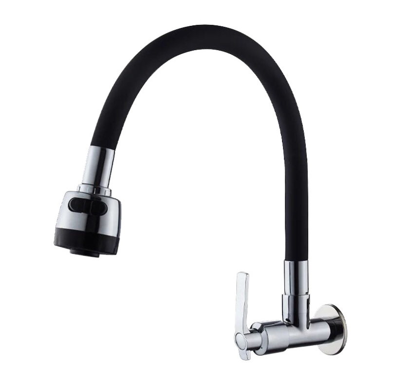 Maggie: Wall mounted kitchen faucet tap cold water only factory wholesale flexible hose kitchen faucet tap