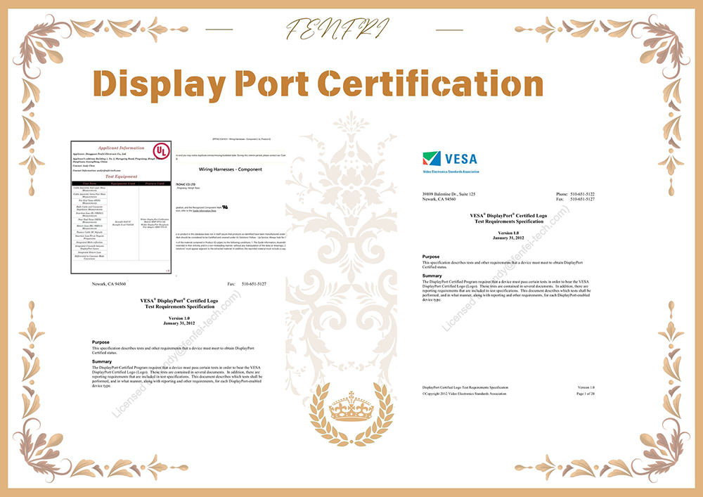 certificazione certification