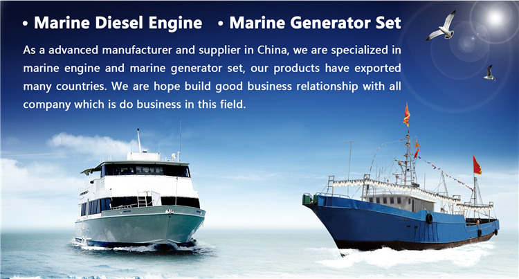 Hot sales Sea water cooling 15kw 25kw 120kw 250kw 300kw marine emergency generator for boats