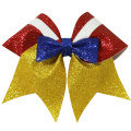 Glittery Snow White Cheer Leading Bows