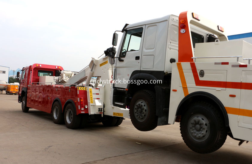 howo heavy duty towing truck 5