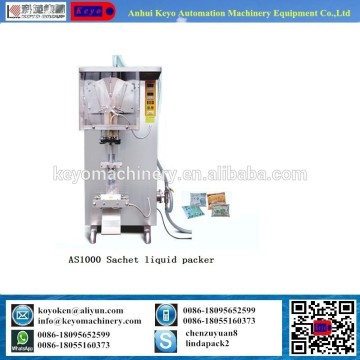 AS1000 sachet water packer/koyo water machines
