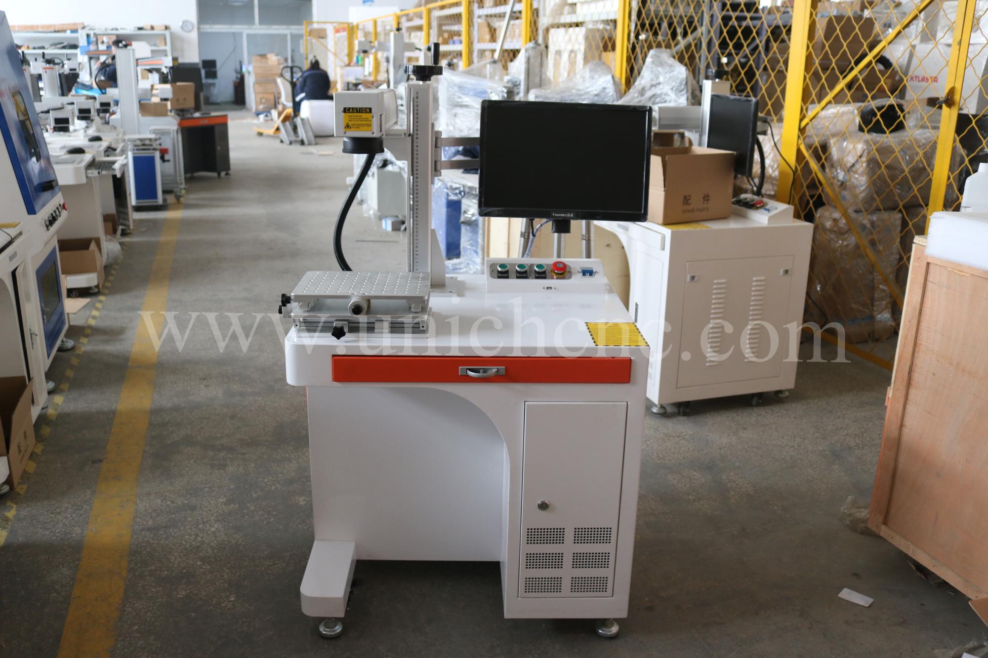 Fiber laser wire laundry marking machine 20w 30w 50w