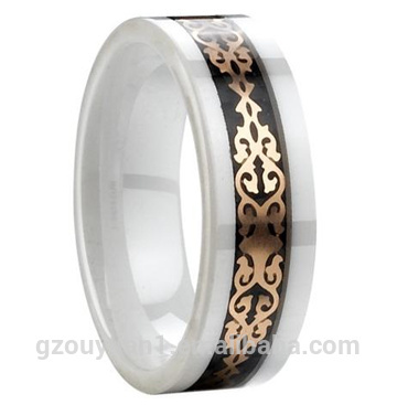 Cheap Ceramic Ring, High Quality Ceramic Ring, Men's and Women's White Ceramic Ring