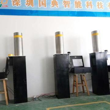 Hydraulic Retractable Access Control Rising Bollards System