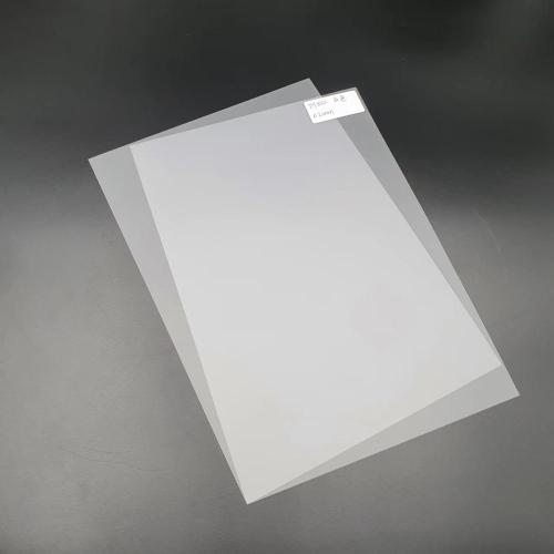 White transparent hard PC film