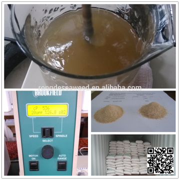 Thickeners Textile Grade Sodium Alginate