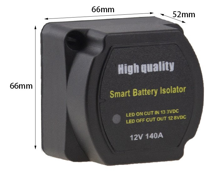 Dual battery isolator