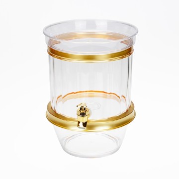 Summer 2 Tier Plastic Drink Dispenser For Soft Drink