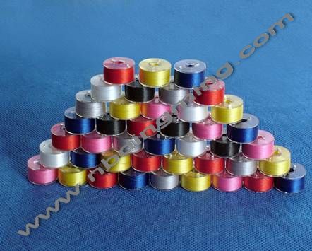 Dikiş Makinası için Yansesiz REWOUND BOBBIN İPLEME