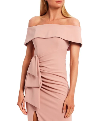 Pink Ladies One Shoulder Dress Wholesale