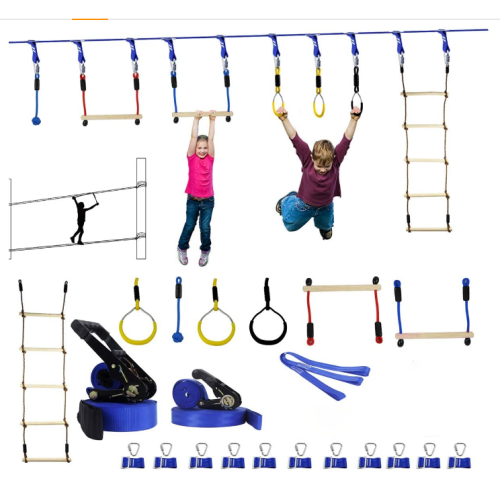 GIBBON Ninja Warrior Obstacle Course for Kids, linea ninja