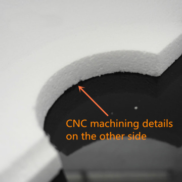 Prototypage de matériaux d&#39;emballage en mousse Traitement plastique CNC