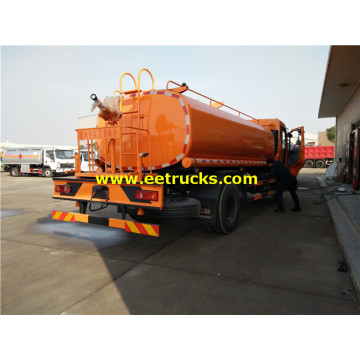 Camiones con tanque de agua de carretera DFAC de 11000 litros