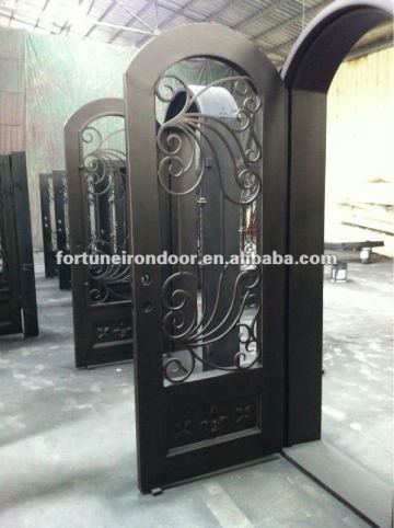 Wrought iron door designs wrought iron window decor made in China factory