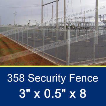 76.2mm X12.7mm Welded High Security Fencing