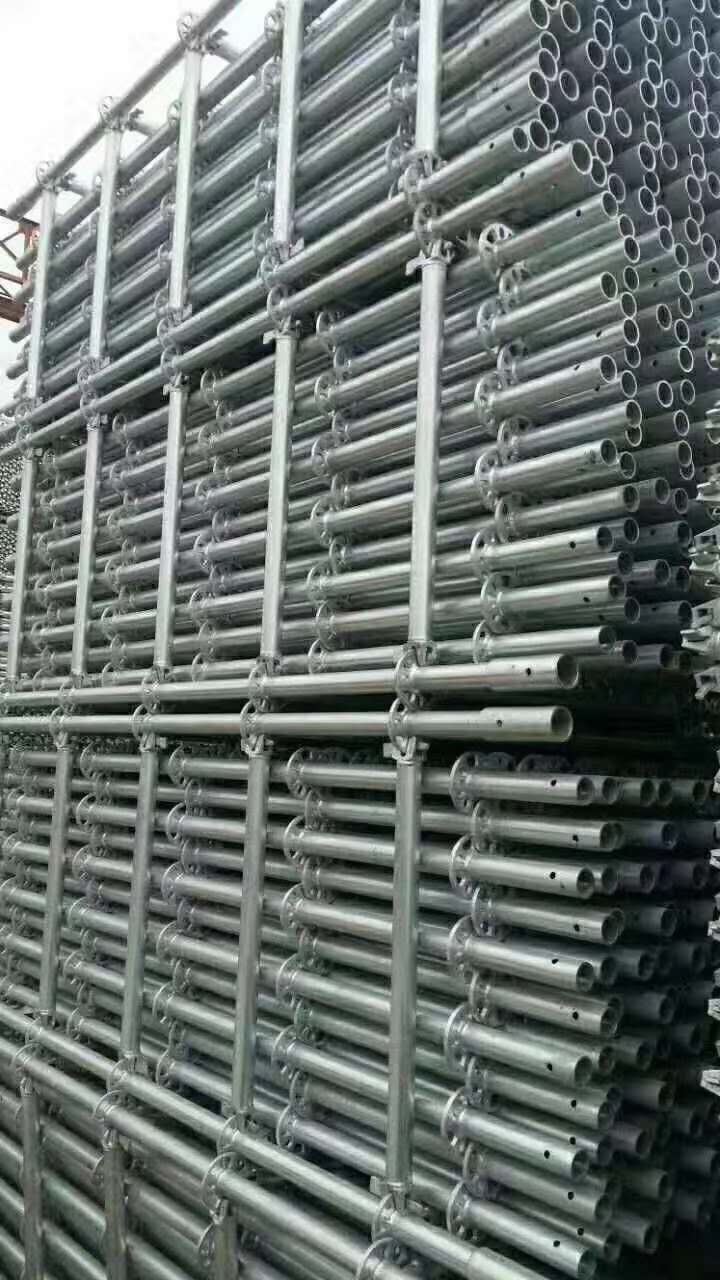 Construction material galvanized & painted adjustable scaffolding steel prop