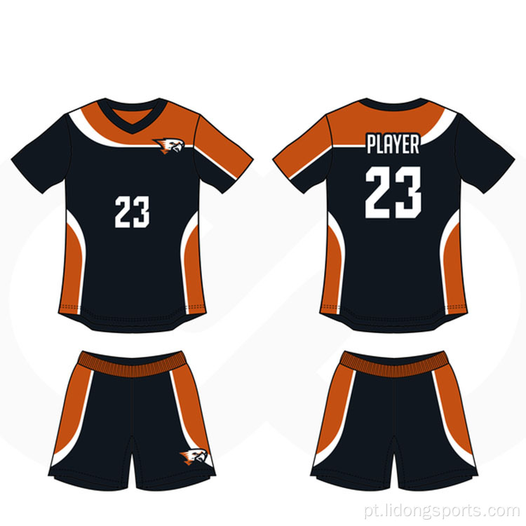 Camas de futebol personalizadas Jersey de futebol uniforme