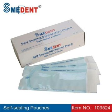 Disposable Dental Self Sealing Sterilized Paper Pouch