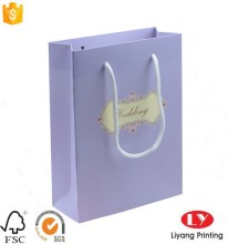 Luxury Paper Wedding Gift Bag With Window