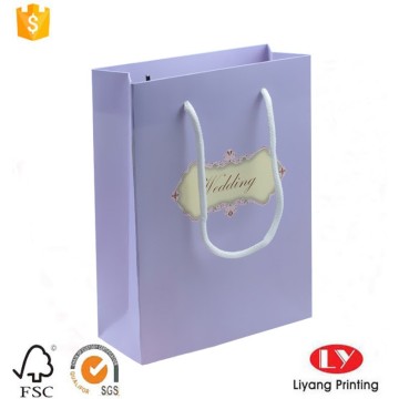 Luxury Paper Wedding Gift Bag With Window