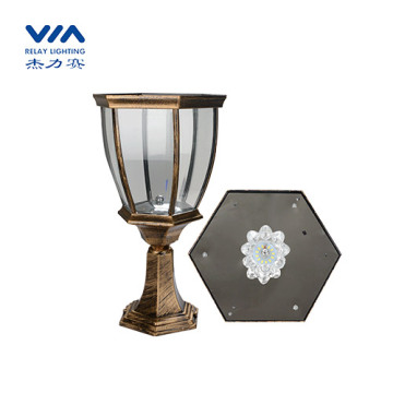 outdoor solar column headlamps with led SMD