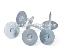 Air duct insulation weld pins