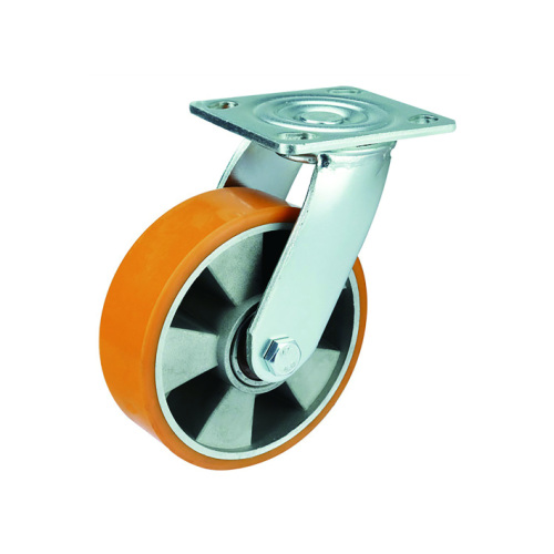 Heavy Duty Swivel PU on Aluminum Casters