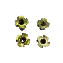 Chinese High-Quality Manufacturer Offers Color Zinc Four-Claw Nuts