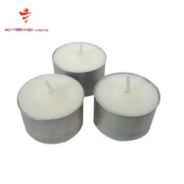 12g praffin wax unscent candles private label scented