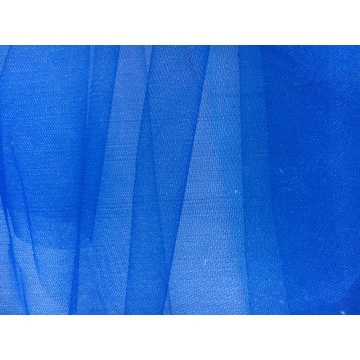 Tessuto in tulle morbido 100% poliestere 12-14 gsm