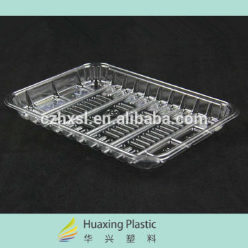 clear plastic tray