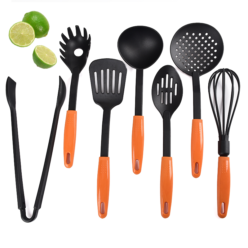 Kitchen cheap nylon cooking utensils with holder