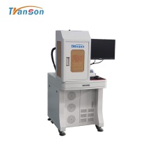 50w Enclosed fiber laser machine with desk